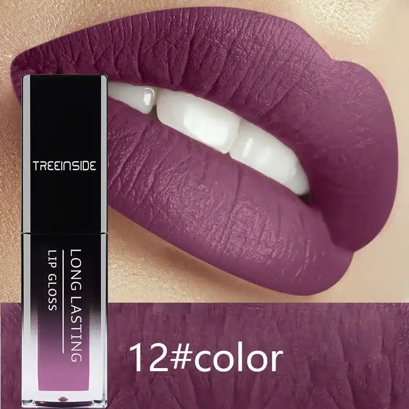 24 Color Liquid Lipstick Waterproof Makeup Long Lasting Mate Make Up Nude Lip Gloss Red Purple Blue Black Ultra Matte Lipstick 18