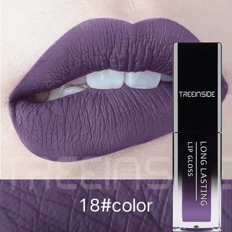 24 Color Liquid Lipstick Waterproof Makeup Long Lasting Mate Make Up Nude Lip Gloss Red Purple Blue Black Ultra Matte Lipstick 24