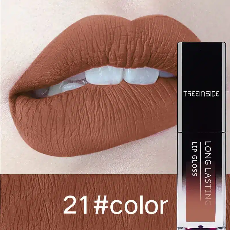 24 Color Liquid Lipstick Waterproof Makeup Long Lasting Mate Make Up Nude Lip Gloss Red Purple Blue Black Ultra Matte Lipstick 27