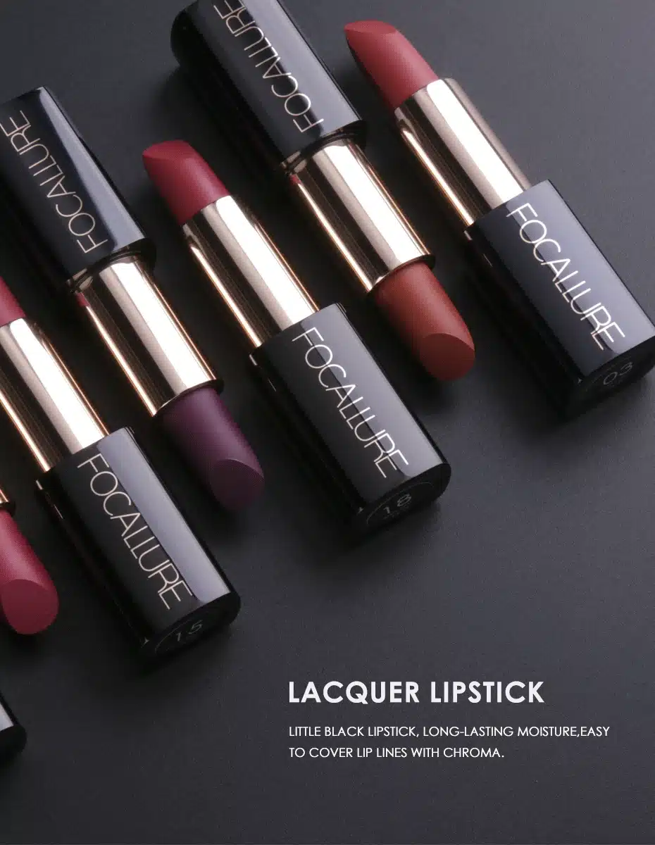 FOCALLURE Moisturizer Matte Lipstick 20 Colors High Quality Red Lip Sticks Easy to Wear Long-lasting Make up 1