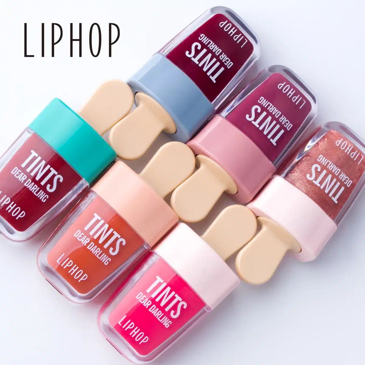 LIPHOP ICE CREAM Long-Lasting Lip Tint 5 Colors Liquid Lipstick Batom Rouge A Levres Labial Matte Lip Gloss Sexy Tattoo Cosmetic 2