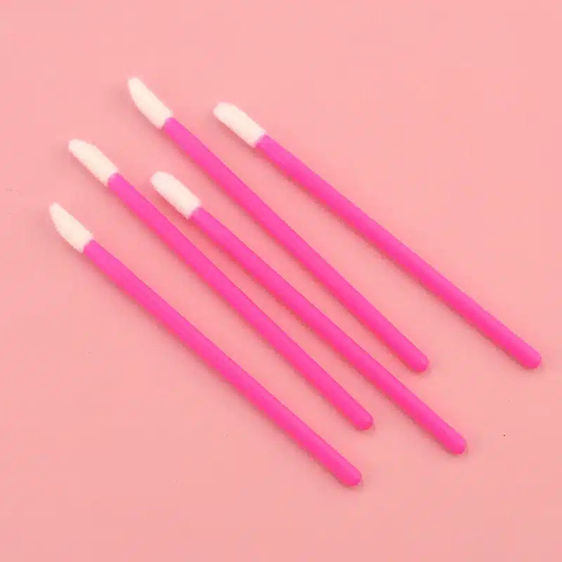 50pcs Disposable Lip Gloss Applicators Lipstick Wands Applicator Make Up Brushes Set Lip Brush makeup brushes pincel maquiagem 8