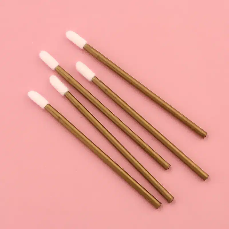 50pcs Disposable Lip Gloss Applicators Lipstick Wands Applicator Make Up Brushes Set Lip Brush makeup brushes pincel maquiagem 10