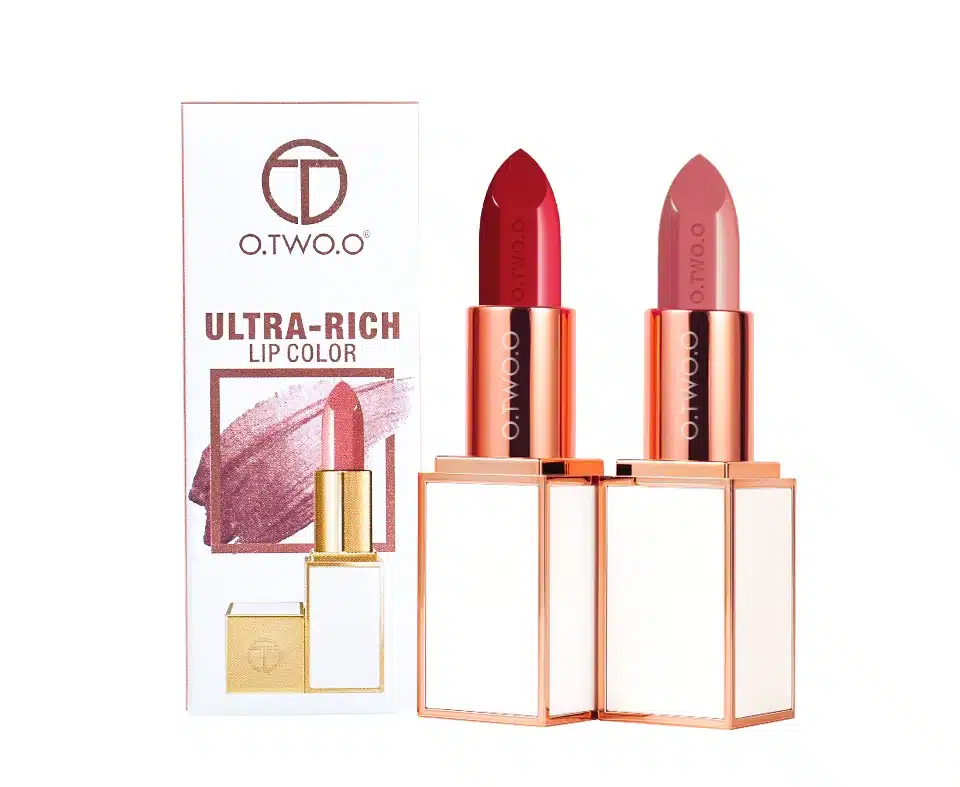 O.TWO.O Semi-velet Lipstick 20 Colors Moisturizer Long Lasting Makeup Waterproof for Comfortable Non-drying lip stick Cosmetics 17