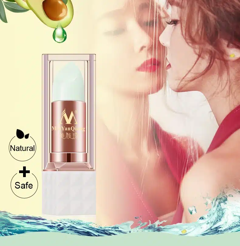 Shea Butter Moisturizing Color Change Lip Balm Skin Care Anti Aging Makeup Lip Care Beauty Nourishing Lipstick Plant Essence 1