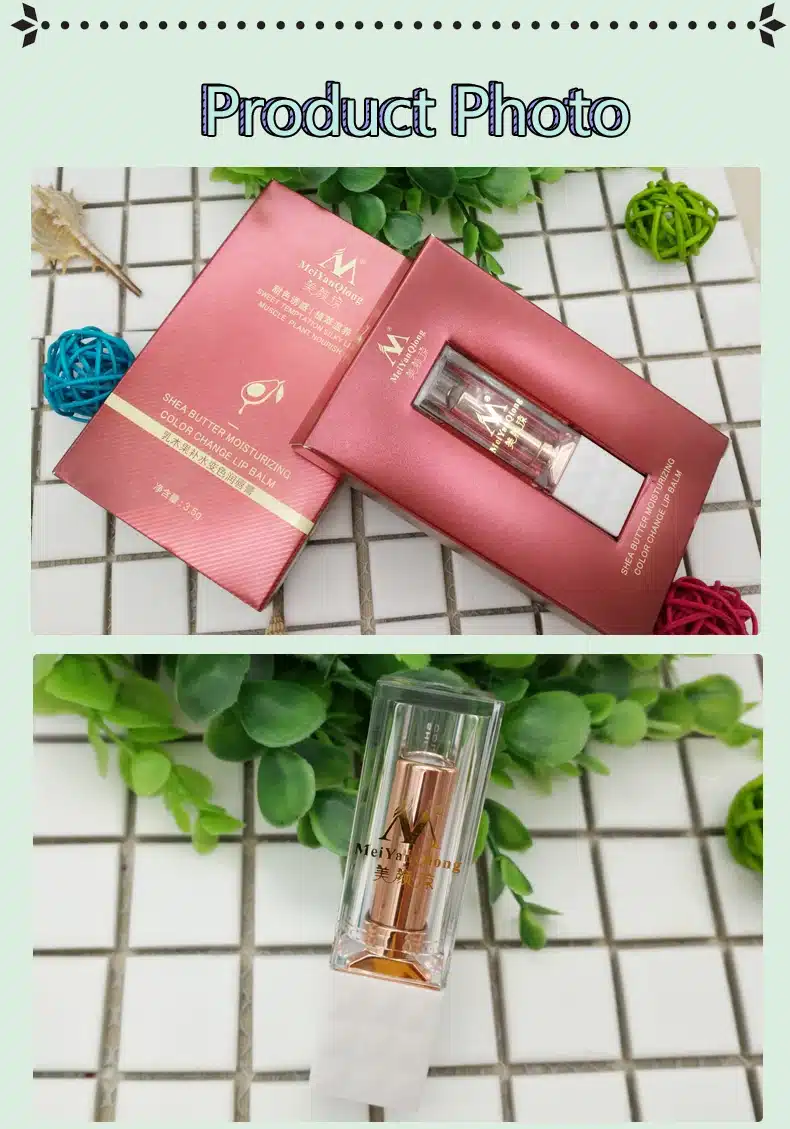 Shea Butter Moisturizing Color Change Lip Balm Skin Care Anti Aging Makeup Lip Care Beauty Nourishing Lipstick Plant Essence 10
