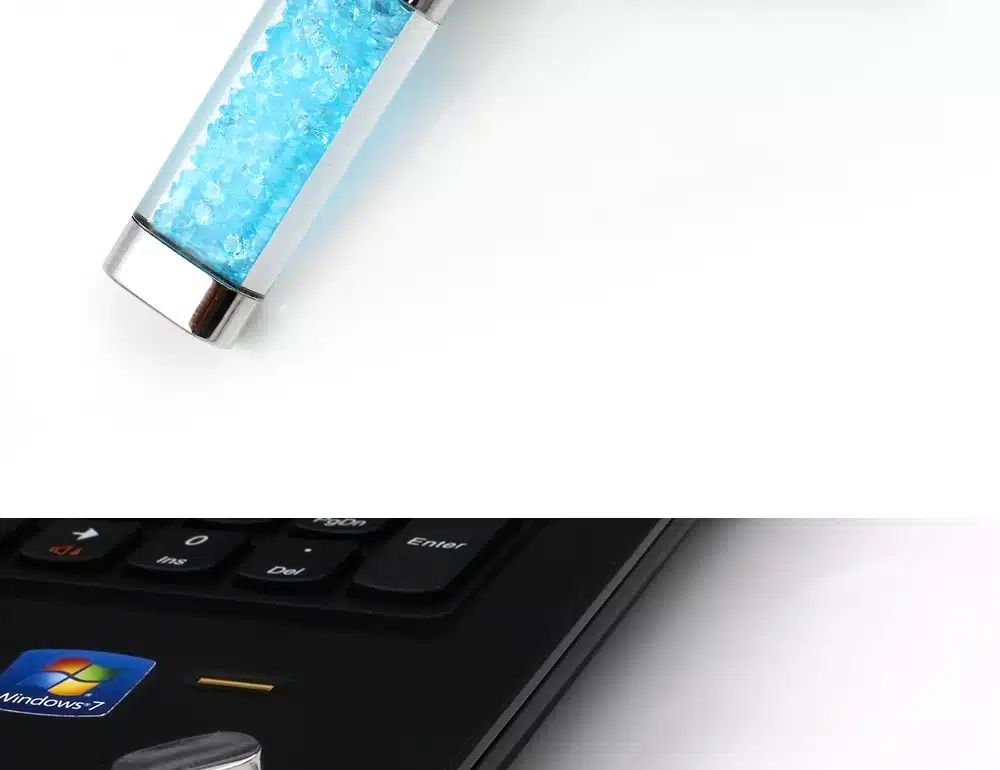 new TECHKEY Lipstick usb flash drive pen drive 64GB pendrive memory memoria cel usb stick 32GB 16GB 8GB 4GB Rhinestone gift 17