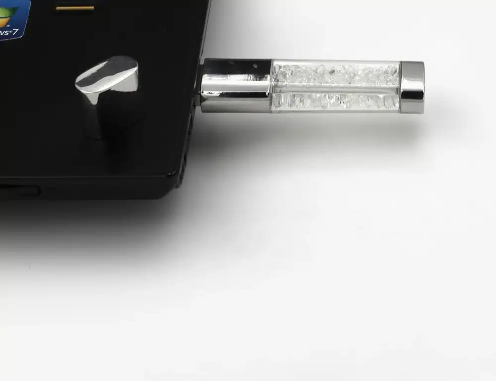 new TECHKEY Lipstick usb flash drive pen drive 64GB pendrive memory memoria cel usb stick 32GB 16GB 8GB 4GB Rhinestone gift 19