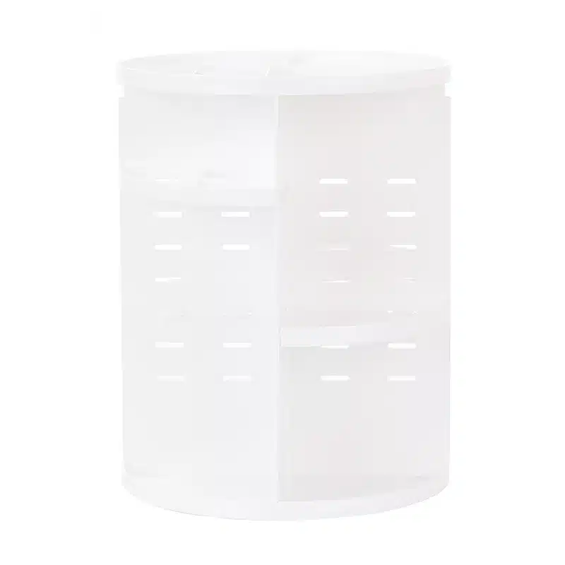 360 Rotating Makeup Organizer Storage Box Adjustable Plastic Cosmetic Brushes Lipstick Holder Make Up Jewelry Container Stand 16