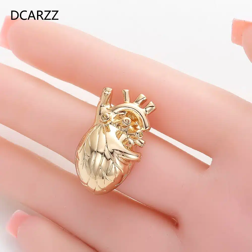 Heart Shape Lapel Pins Metal Women the Christmas Brooch Jewelry as Gift for Doctor/Nurse/ student Medical Jewelry Accessories 12