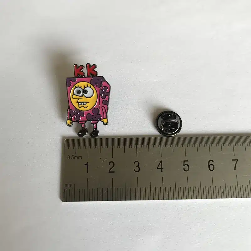 HANRESHE SpongeBob Meme Enamel Pin Brooche Metal Pin New Fashion Pink Jewelry Brooches for Women Cute Pin Best Gifts 3