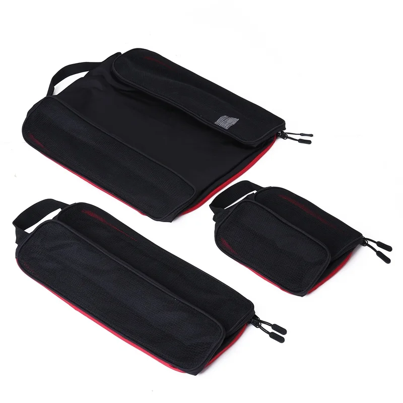 BAGSMART New Breathable Travel Accessories 6 Set Packing Cubes Luggage Packing Organizers Bag Fit 24" Carry on Suitcase 18