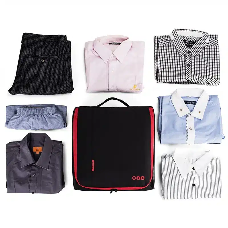 BAGSMART New Breathable Travel Accessories 6 Set Packing Cubes Luggage Packing Organizers Bag Fit 24" Carry on Suitcase 26