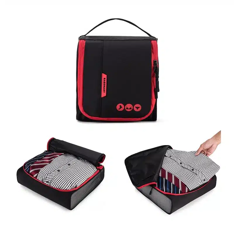 BAGSMART New Breathable Travel Accessories 6 Set Packing Cubes Luggage Packing Organizers Bag Fit 24" Carry on Suitcase 43