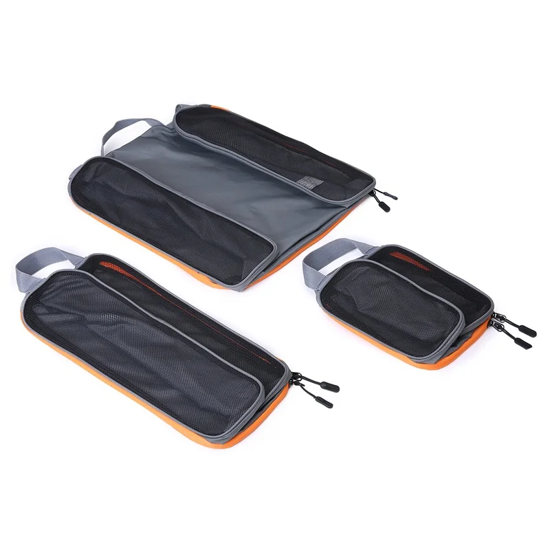 BAGSMART New Breathable Travel Accessories 6 Set Packing Cubes Luggage Packing Organizers Bag Fit 24" Carry on Suitcase 54