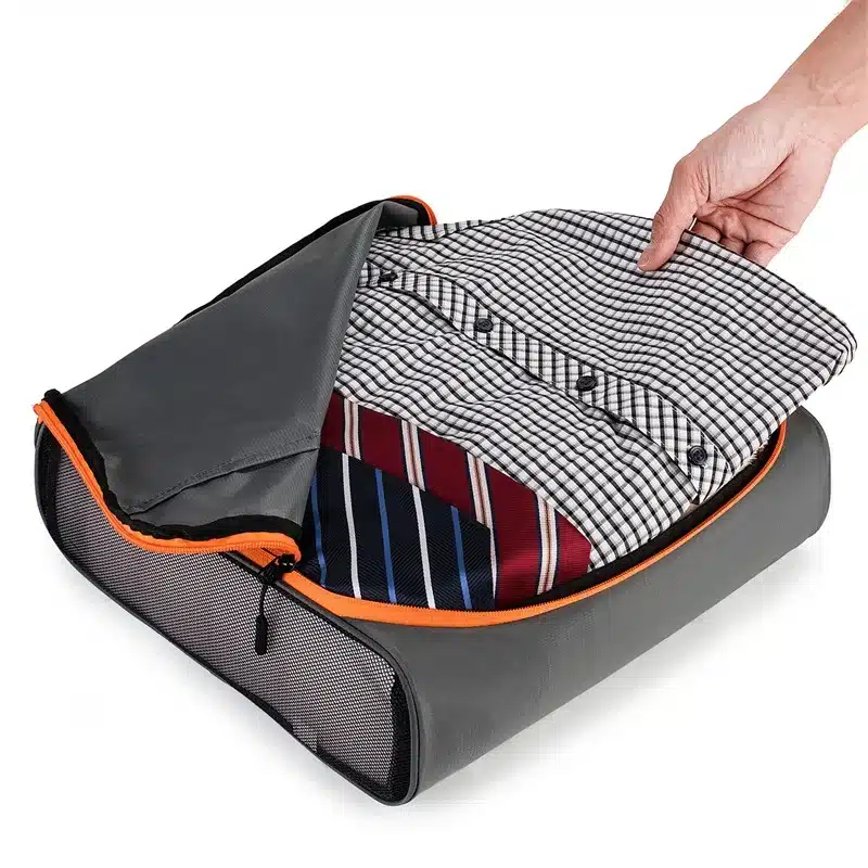 BAGSMART New Breathable Travel Accessories 6 Set Packing Cubes Luggage Packing Organizers Bag Fit 24" Carry on Suitcase 59