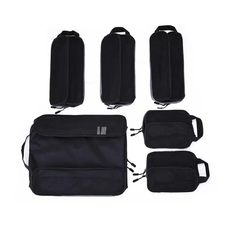 BAGSMART New Breathable Travel Accessories 6 Set Packing Cubes Luggage Packing Organizers Bag Fit 24" Carry on Suitcase 84