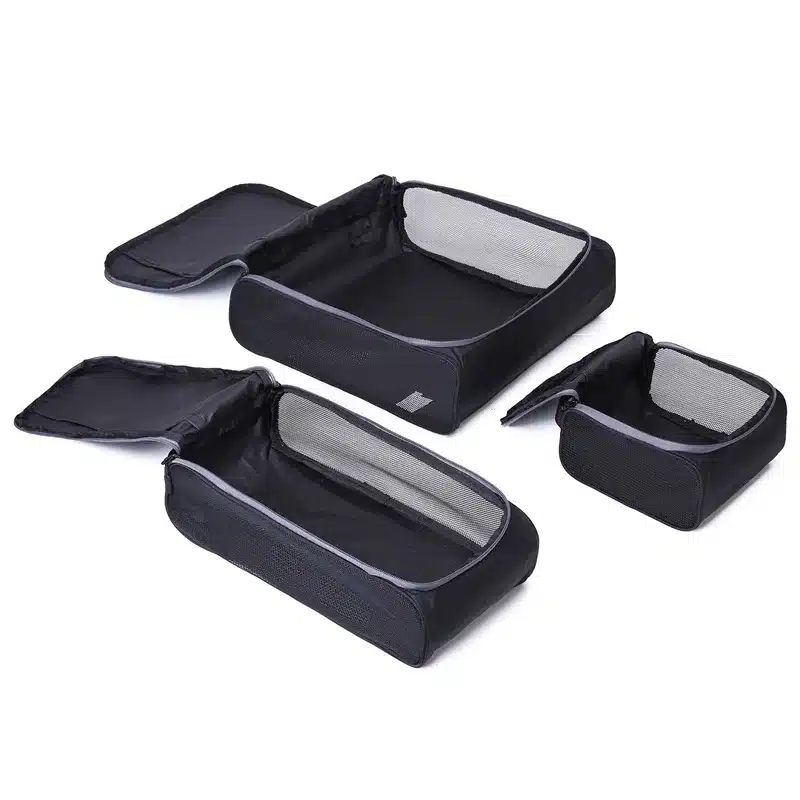 BAGSMART New Breathable Travel Accessories 6 Set Packing Cubes Luggage Packing Organizers Bag Fit 24" Carry on Suitcase 86