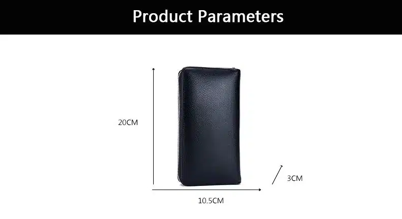Leather RFID Blocking Credit Card Holder Men Anti Theft Travel Passport Long Wallet Women Business ID Holder 36 Cards Purse 9