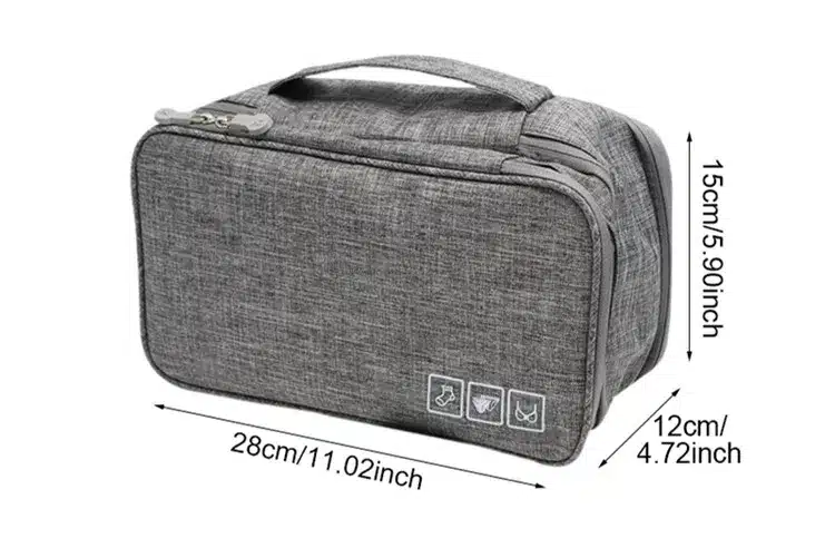 BUCHNIK Women Underwear Bags Portable Travel Compartment Wash Cosmetic Clothes Organizer Fashion Bra Storage Cases Accessories 13