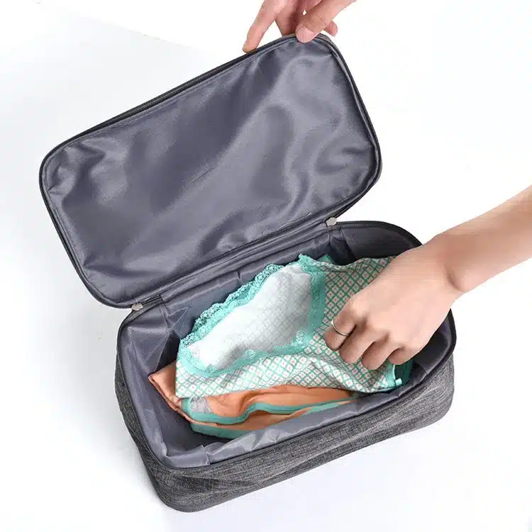 BUCHNIK Women Underwear Bags Portable Travel Compartment Wash Cosmetic Clothes Organizer Fashion Bra Storage Cases Accessories 19