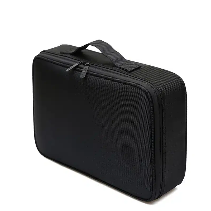 HMUNII Brand Women Cosmetic Bag High Quality Travel Cosmetic Organizer Zipper Portable Makeup Bag Designers Trunk Cosmetic Bags 13