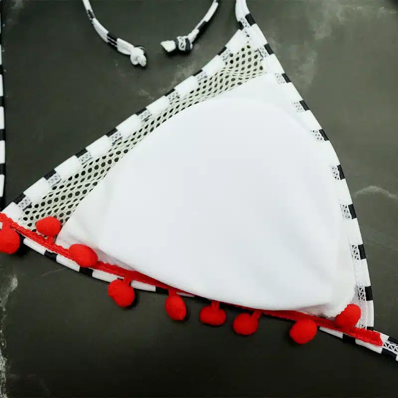 2019 Sexy Halter Retro Mesh Hollow Out String Biquini Bathing Suit Female Swimsuit High Waist Plus Size Swimwear Women Bikini 22