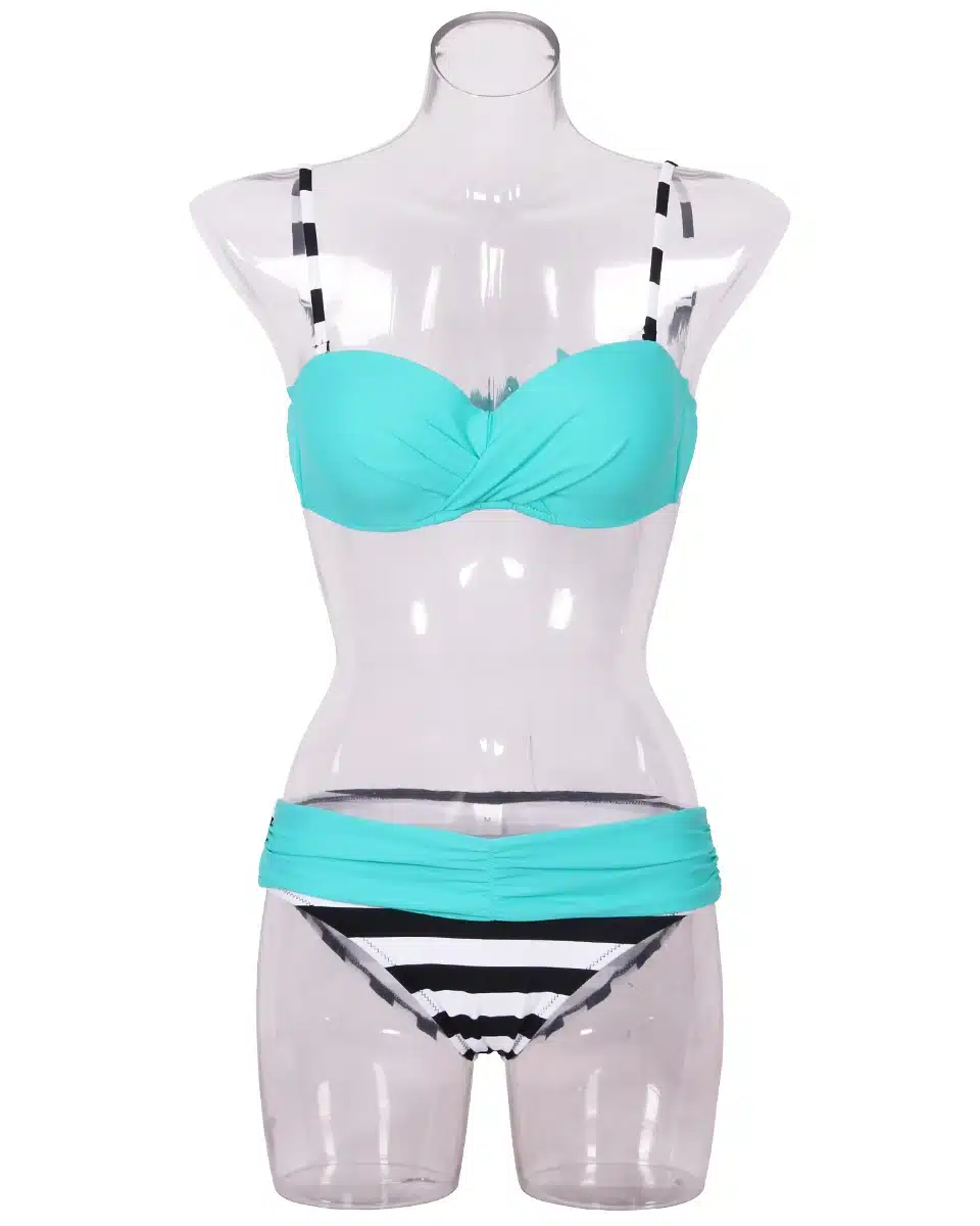 NAKIAEOI Sexy Bikinis Women Swimsuit 2018 Summer Low Waisted Bathing Suits Halter Top Push Up Bikini Set Plus Size Swimwear XXL 42