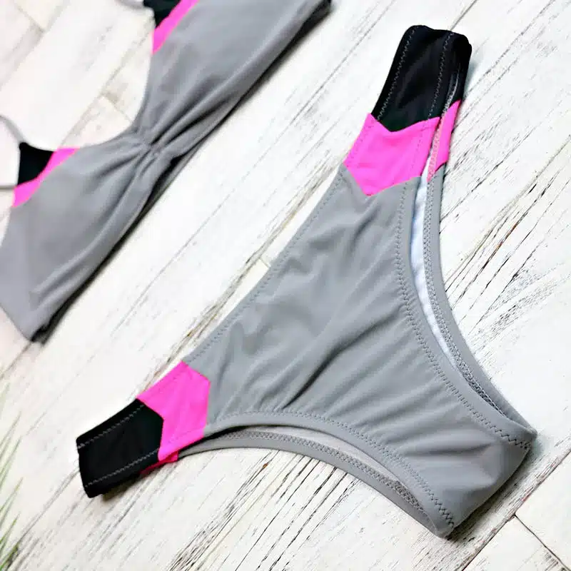 Women Swimsuit 2018 Sexy Patchwork Bikini Sexy Bathing Suit Low Waist Swimwear Brazilian Bikini Maillot De Bain Beachwear 3106 13