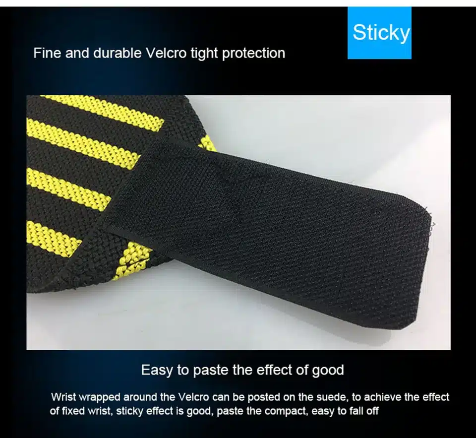1Pcs Adjustable Wristband Elastic Wrist Wraps Bandages for Weightlifting Powerlifting Breathable Wrist Support 4colors 16