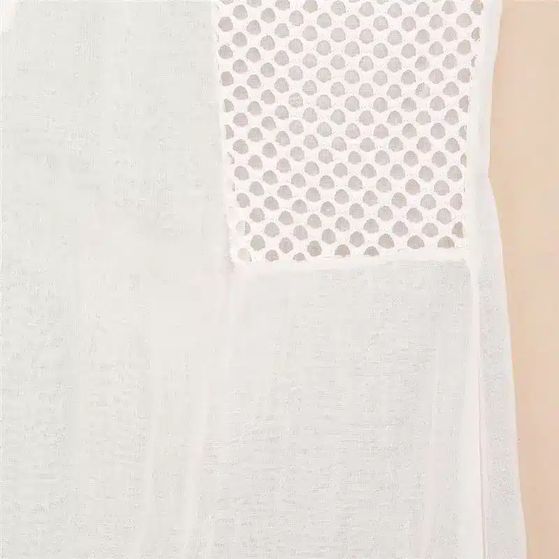 ZANZEA Plus Size Women Lace Blouse White Shirts 2019 Summer Autumn V-neck 3/4 Sleeve Hollow Casual Chiffon Tops Blusa Femininas 21