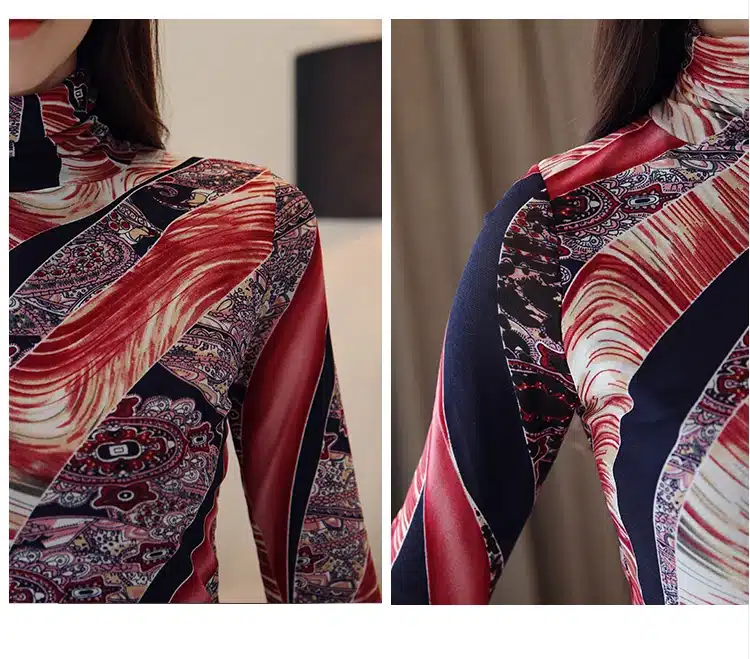 Autumn Plus Size 3XL Long Sleeve Shirt Women Fashion Woman Blouses 2019 Print Lace Blouse Womens Tops and Blouses Blusas 1085 40 22