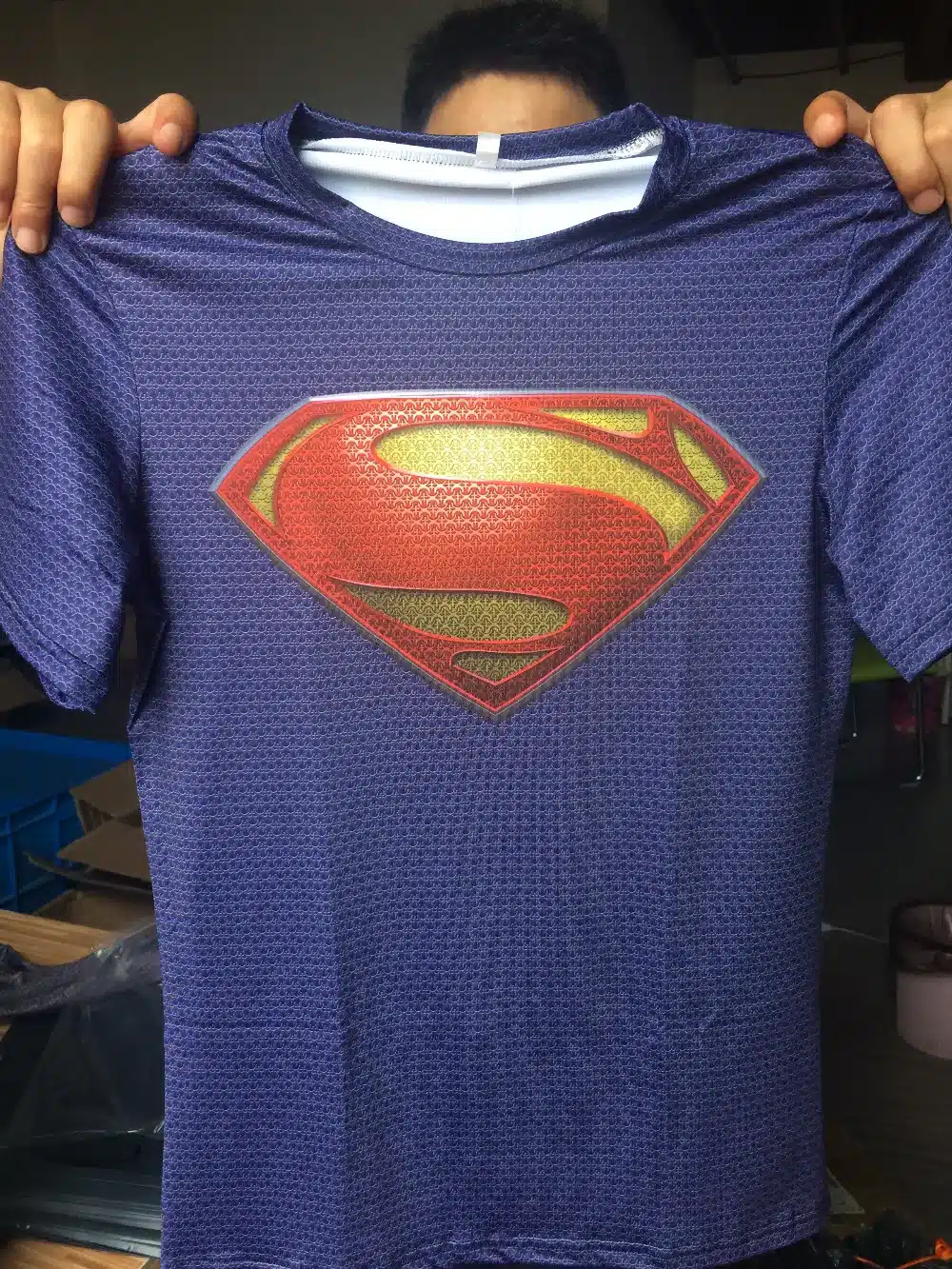marvel batman Captain America t-shirt hot superman t shirt men joges 2019 Superhero tights quick-dry T-shirt Summer clothing 25