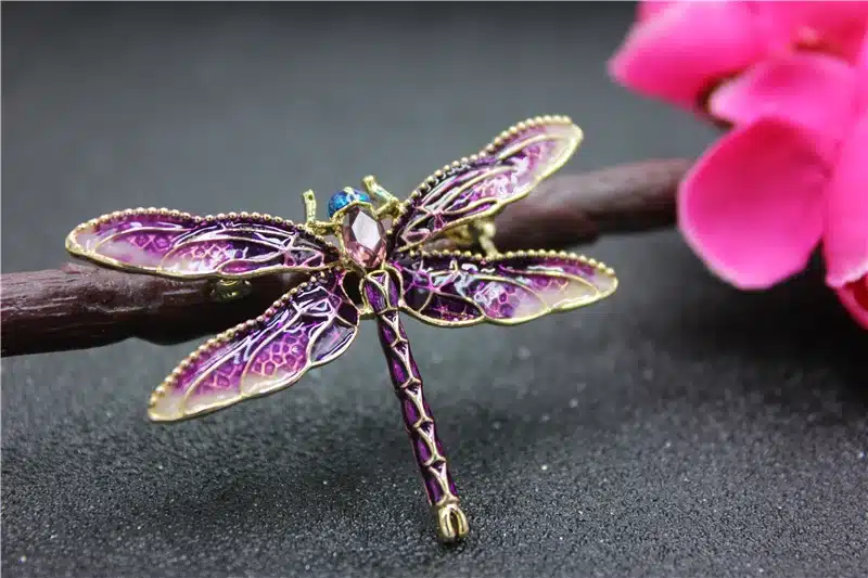 Dragonfly Brooches For Women Insect Brooch Enamel Pins Gifts For Women Four Colors Enamel Brooch Lapel Pin Badge Karl Jewelry 20