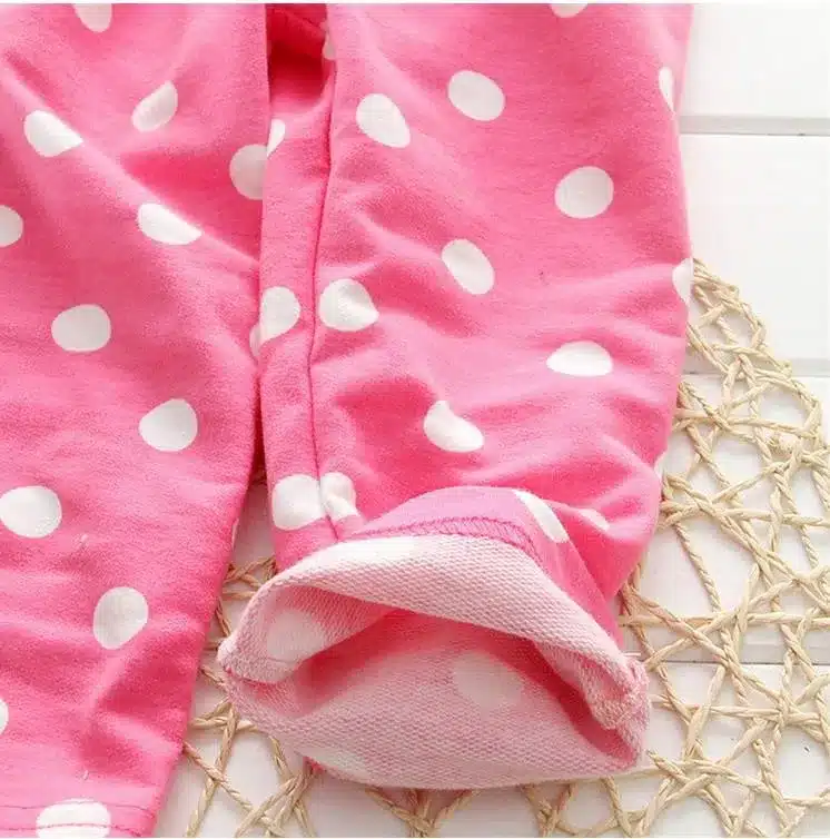 LILIGIRL Baby Girls Sport Clothes Sets 2019 Newborn Cotton Mickey T-Shirt+Polka Dot Pants Suit for Kids Tops Trousers Clothing 13