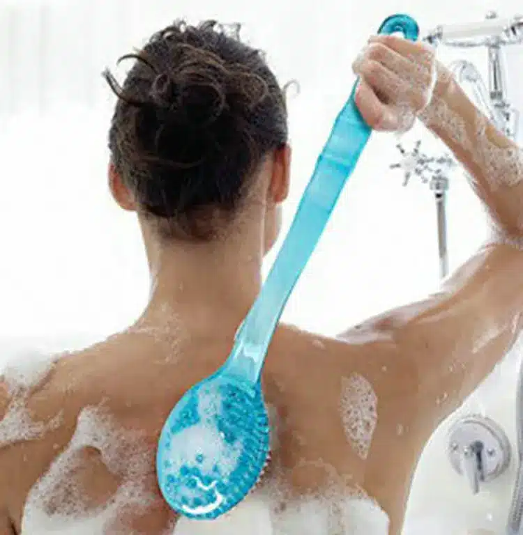 Long Handle Back Brush Back Body Bath Shower Sponge Scrubber Exfoliating Scrub Skin Massage Exfoliation Bathroom Set Accessories 12