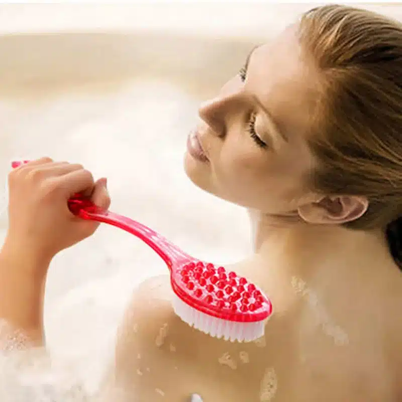 Long Handle Back Brush Back Body Bath Shower Sponge Scrubber Exfoliating Scrub Skin Massage Exfoliation Bathroom Set Accessories 14