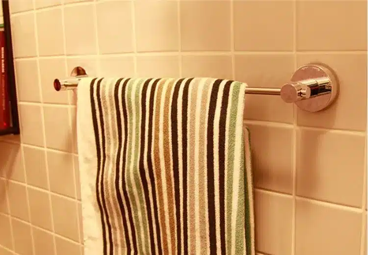 Dehub Suction Cup Stainless Towel Bar 53cm Single Towel Bars Bathroom Shelf Bathroom Accessories Simple Towel Holder In Silver 4
