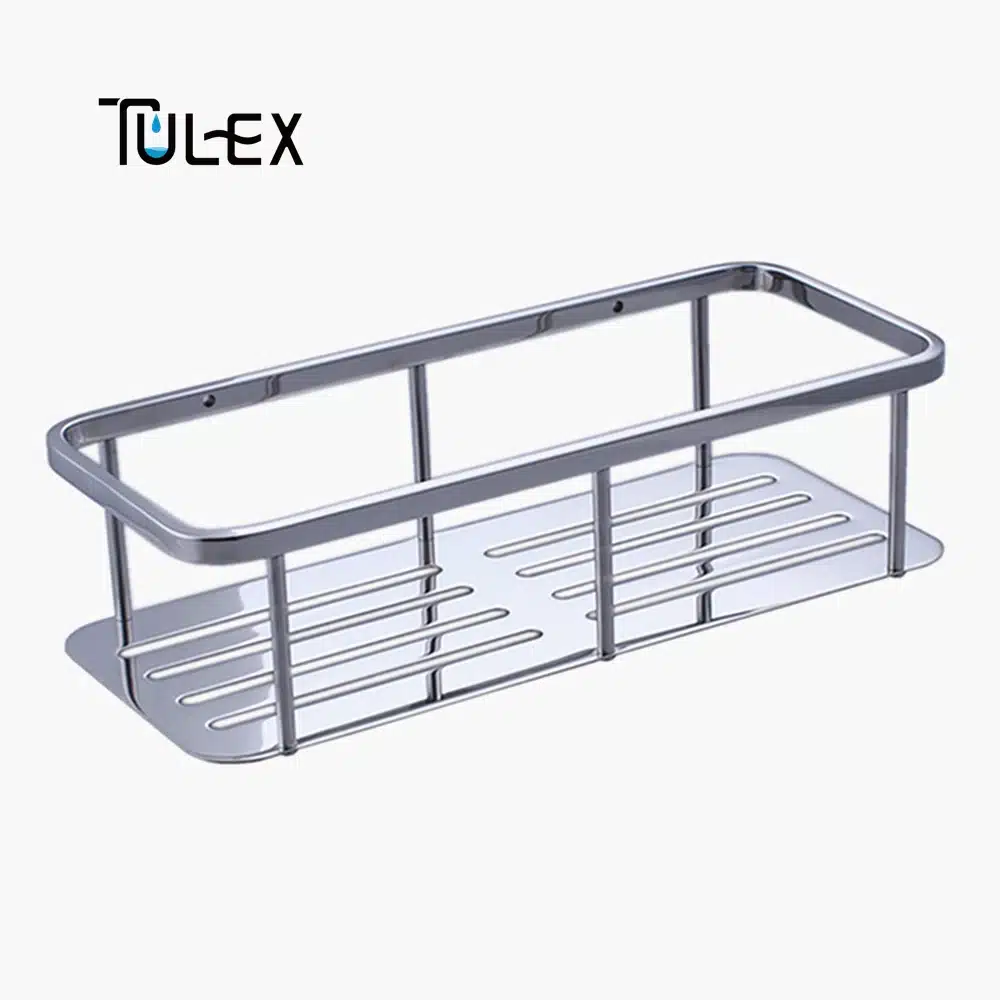 TULEX Bathroom Shelf Corner Shower & Shampoo Basket Stainless Steel Material bathroom shelf bathroom rack shower shelf 12