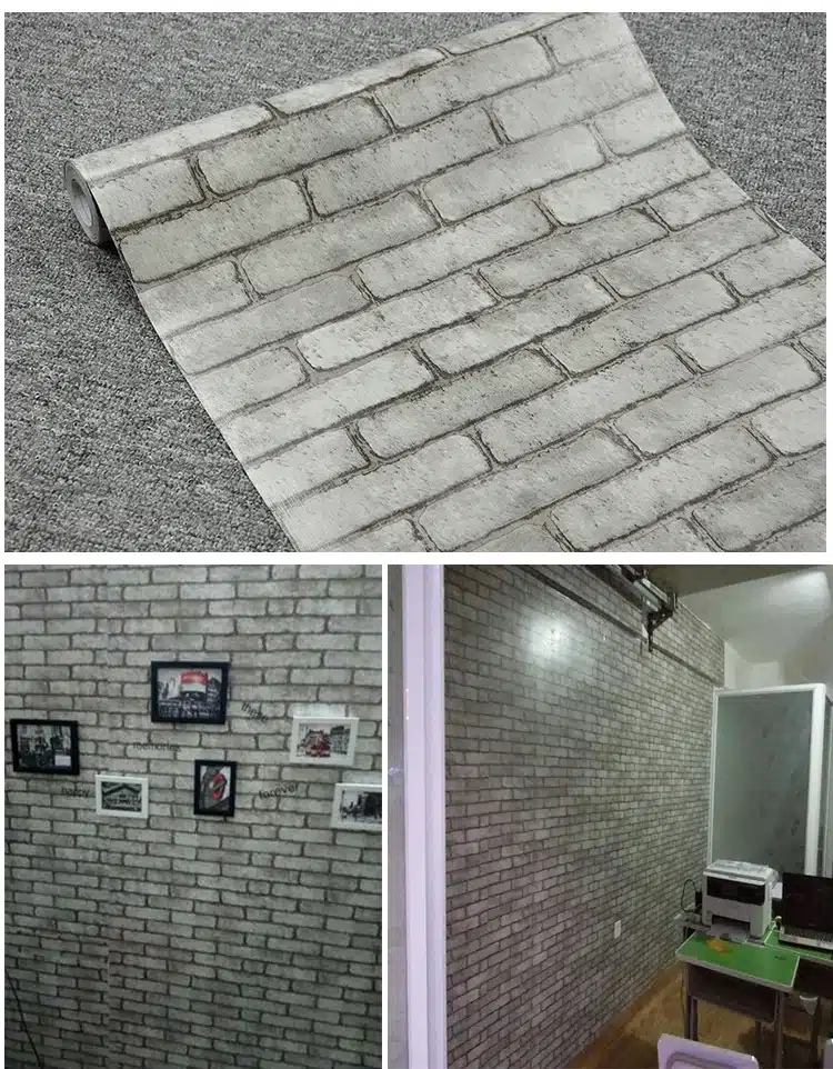 45cmX5m Self adhesive Mosaic PVC Vinyl Wall Stickers Waterproof Wallpapers for Bathroom Kitchen Poster Wall Decals Home Decor 3