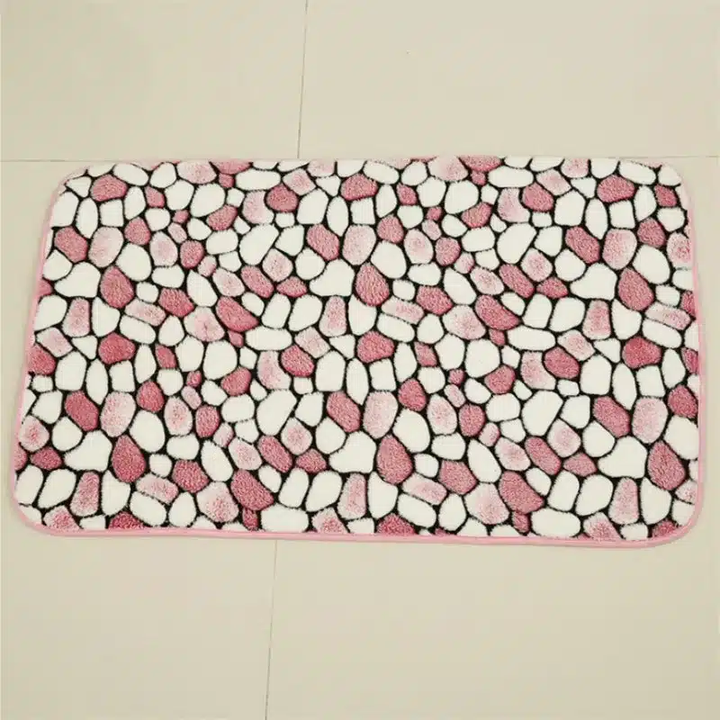 1pc Memory Foam Absorbent Bathroom Mat Pad Doormat Door Mat Slip-resistant Pad Bathroom Shower Bath Mats 12
