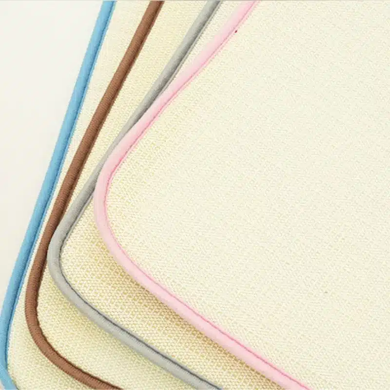1pc Memory Foam Absorbent Bathroom Mat Pad Doormat Door Mat Slip-resistant Pad Bathroom Shower Bath Mats 16