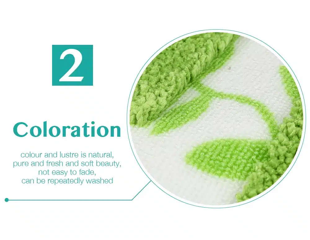 Microfiber&nylon Anti-slid Bathroom Mats Floral Bath Solid bathroom Floor mats Modern Carpet Rug tapis de bain 50*80cm TY-001 24
