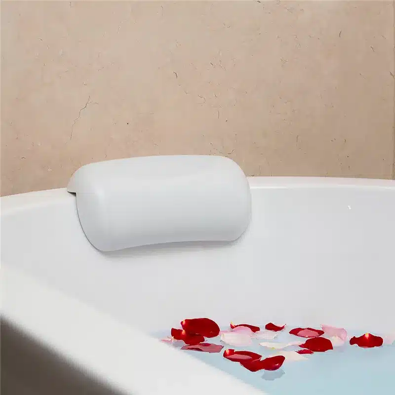 Bathroom Pillow Bathtub Pillow White&Black Waterproof Bath Pillows Comfortable Bathtub Headrest With Suction cup 15