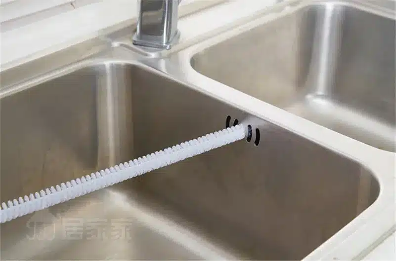 Sewer Cleaning Brush,Home Bendable Sink Tub Toilet Dredge Pipe Snake Brush Tools Creative Bathroom Kitchen Accessories 5
