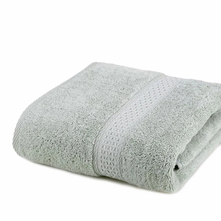 100% Cotton Solid Bath Towel Beach Towel For Adults Fast Drying Soft 17 Colors Thick High Absorbent Antibacterial 18