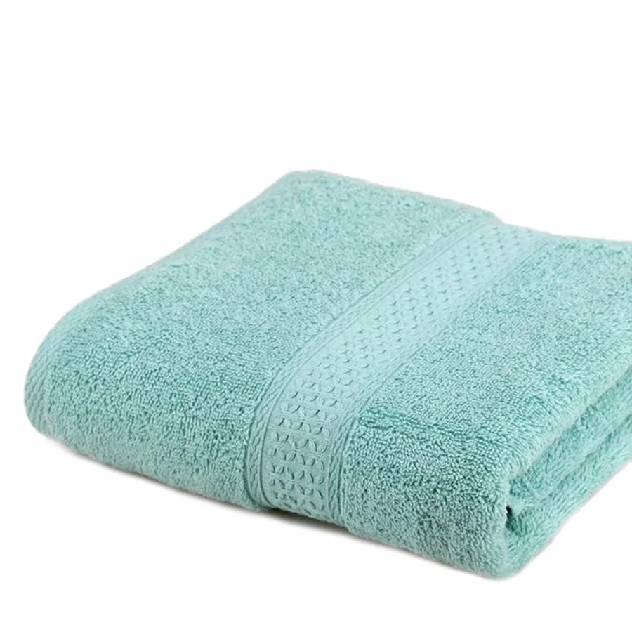 100% Cotton Solid Bath Towel Beach Towel For Adults Fast Drying Soft 17 Colors Thick High Absorbent Antibacterial 19