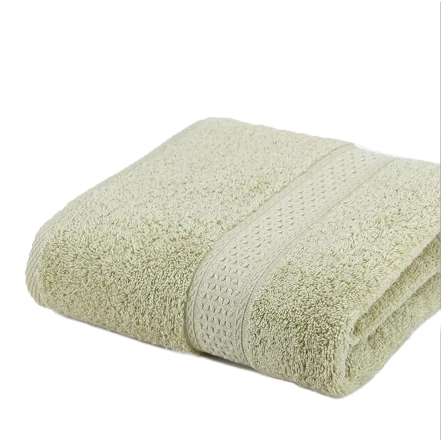100% Cotton Solid Bath Towel Beach Towel For Adults Fast Drying Soft 17 Colors Thick High Absorbent Antibacterial 24