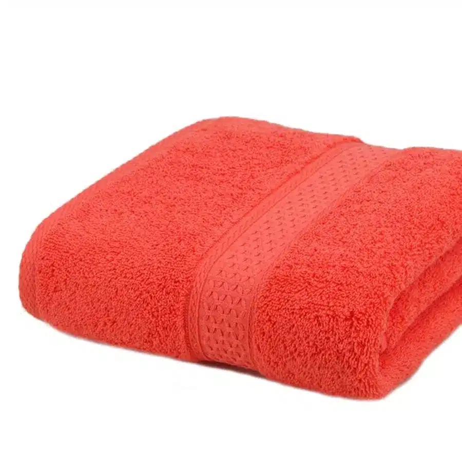 100% Cotton Solid Bath Towel Beach Towel For Adults Fast Drying Soft 17 Colors Thick High Absorbent Antibacterial 25