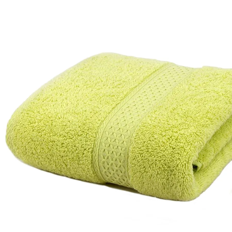 100% Cotton Solid Bath Towel Beach Towel For Adults Fast Drying Soft 17 Colors Thick High Absorbent Antibacterial 27